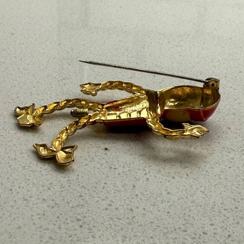 Vintage 1940s Bellboy Brooch Pin Bellhop Bellman Porter RARE
